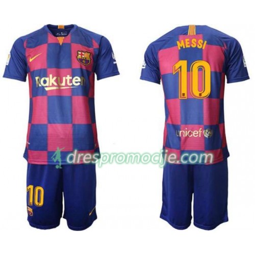 FC Barcelona Dres Lionel Messi 10 Dječji Domaći 2019/20 Kratkih Rukava FC Barcelona Dres Lionel Messi 10 Dječji Domaći 2019/20 Kratkih Rukava